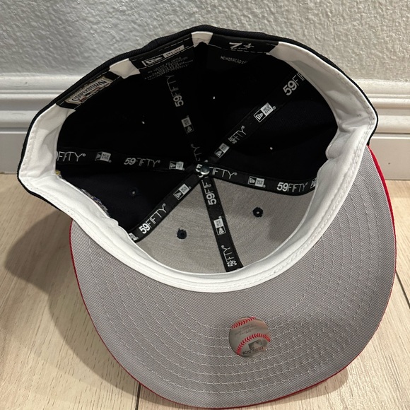 New Era 59fifty Cleveland Indians Fitted 1997 World Series - Picture 3 of 3